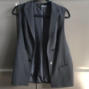 black button blazer